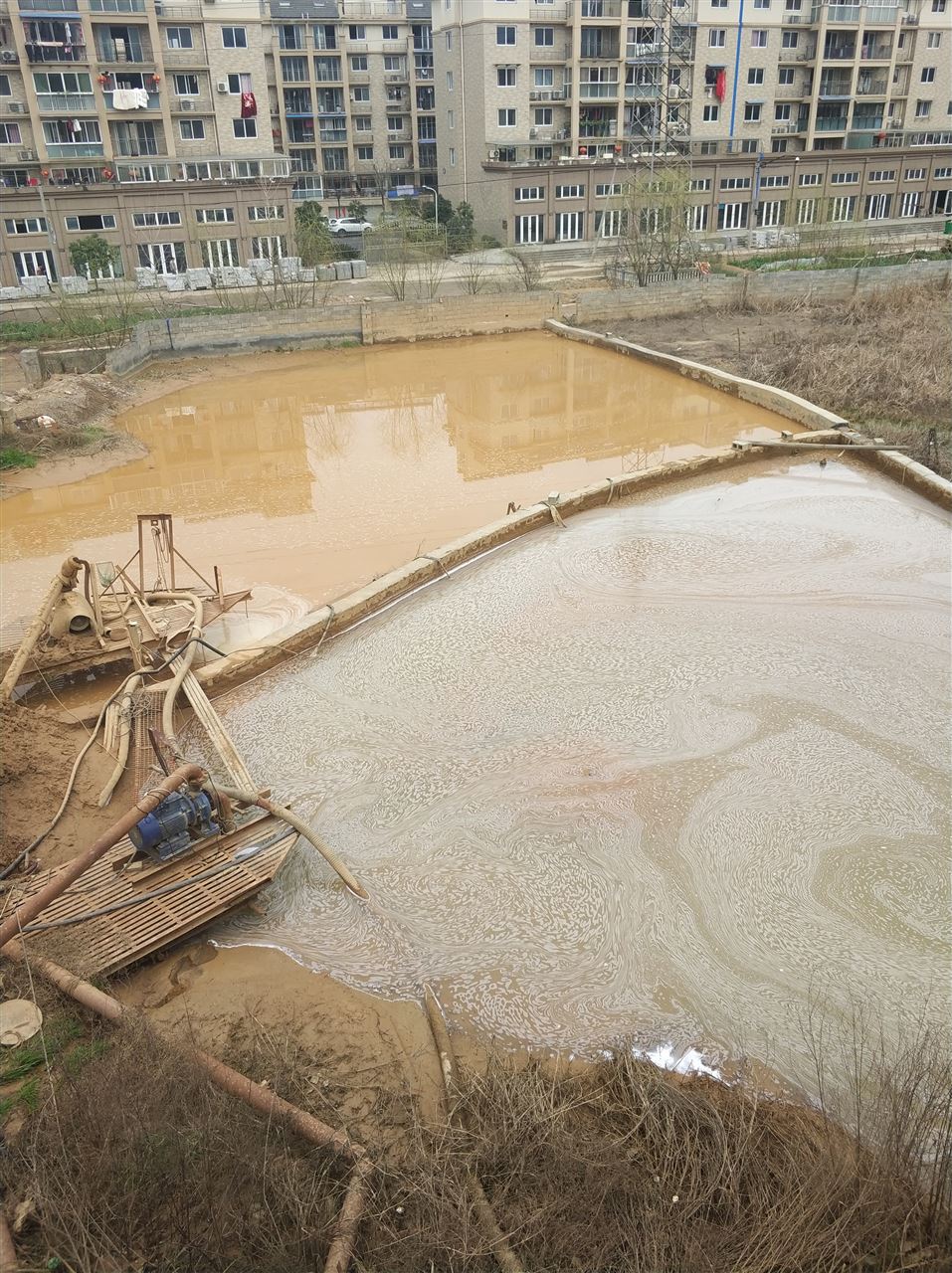 三江沉淀池淤泥清理-厂区废水池淤泥清淤