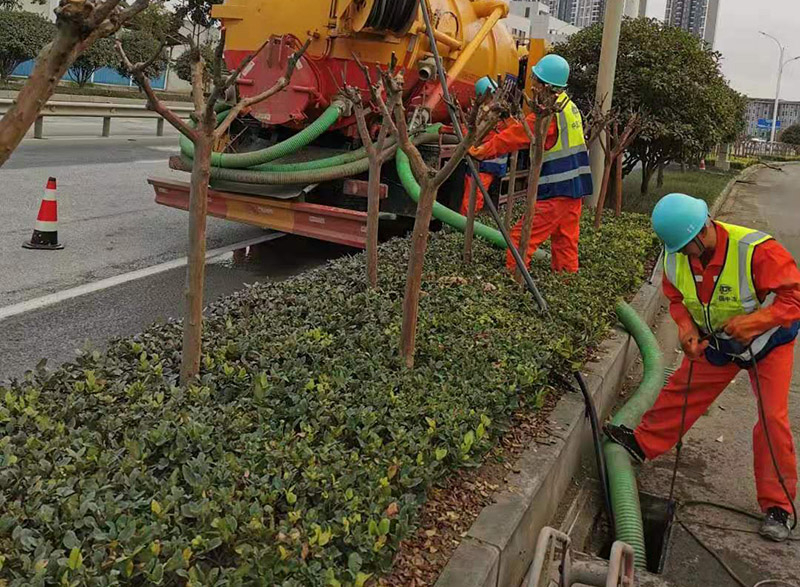 三江市政管道清淤